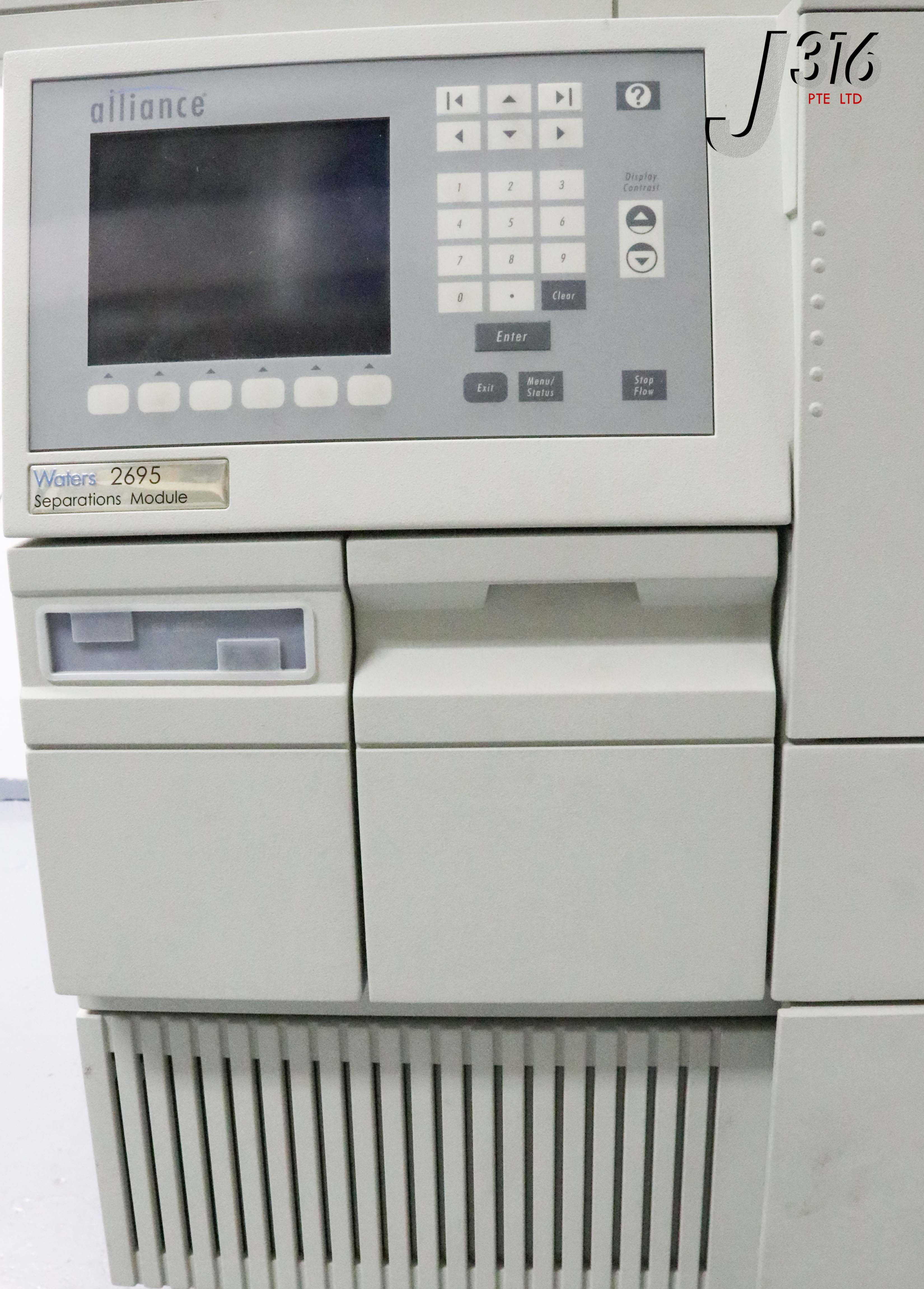 25605 WATERS ALLIANCE HPLC LIQUID CHROMATOGRAPHY W/ CPU 2695